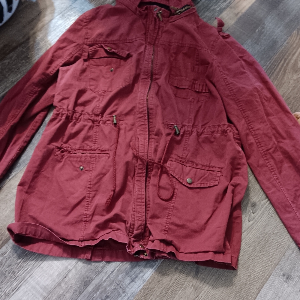 Red jacket
